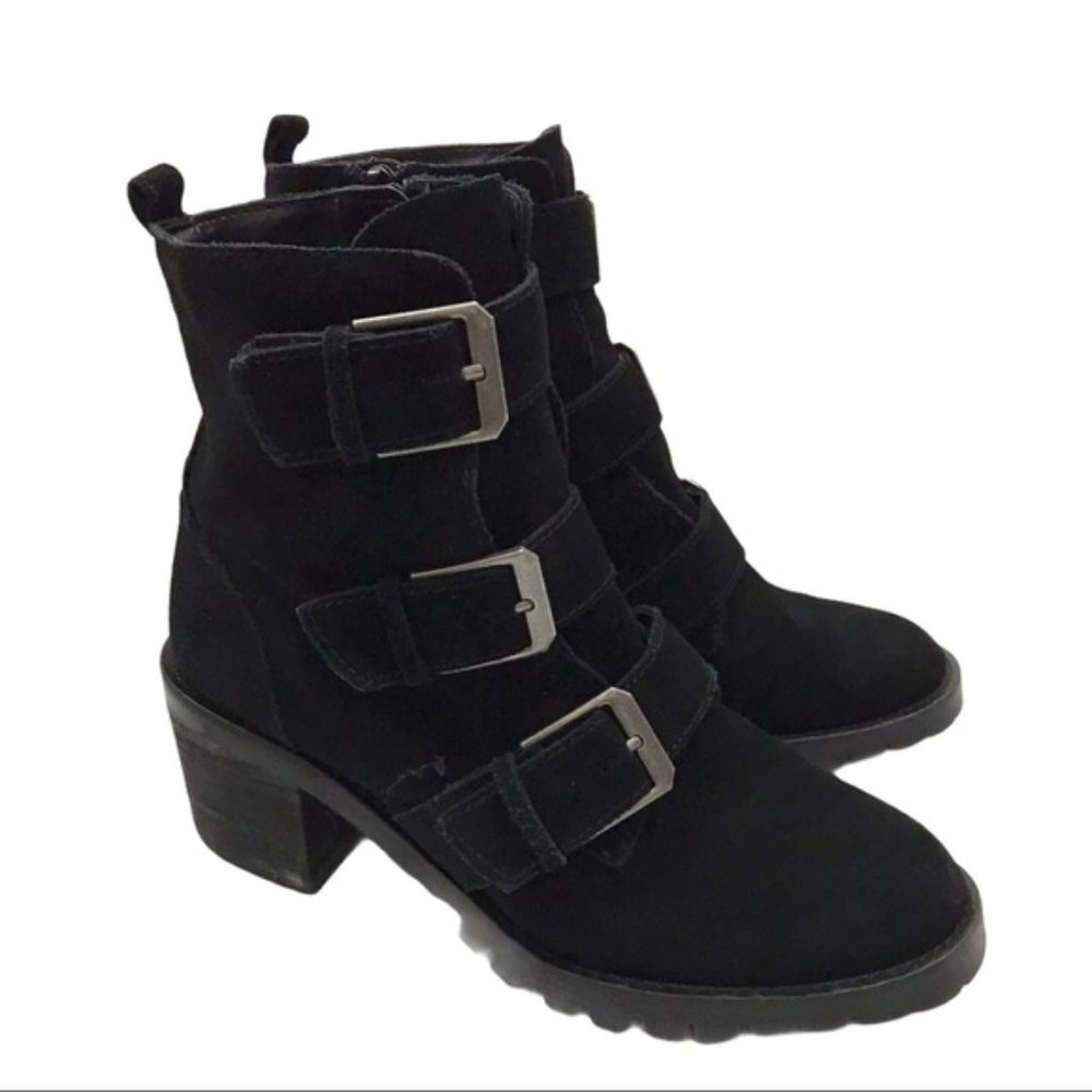 Crown Vintage Asisa Motorcycle Bootie Size 7.5
